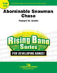 Abominable Snowman Chase Concert Band sheet music cover